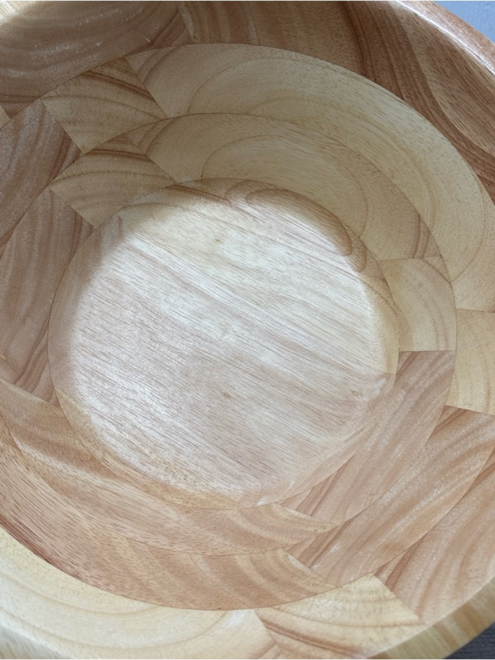 Martha Stewart Natural Wood 3-Piece Salad Bowl with Servers - Picture 6 of 7